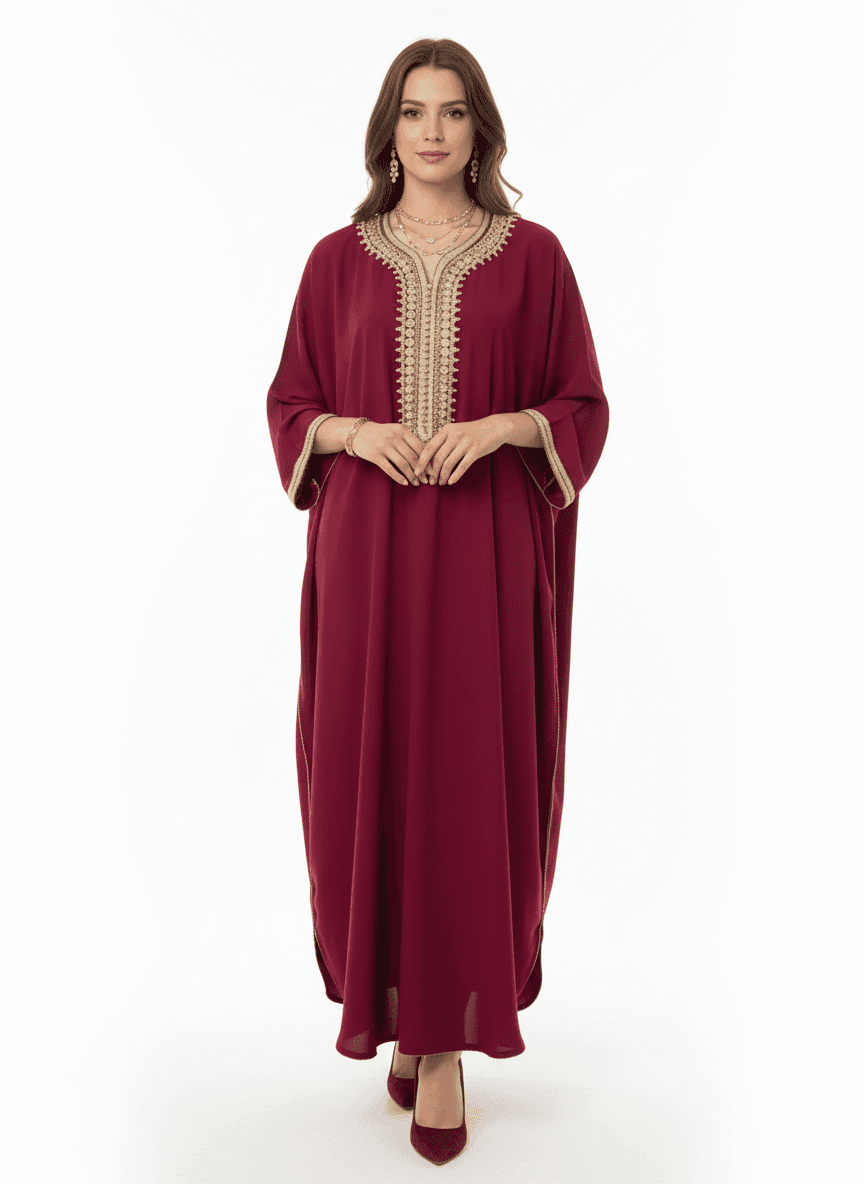 High Neck Tee Dark Cherry