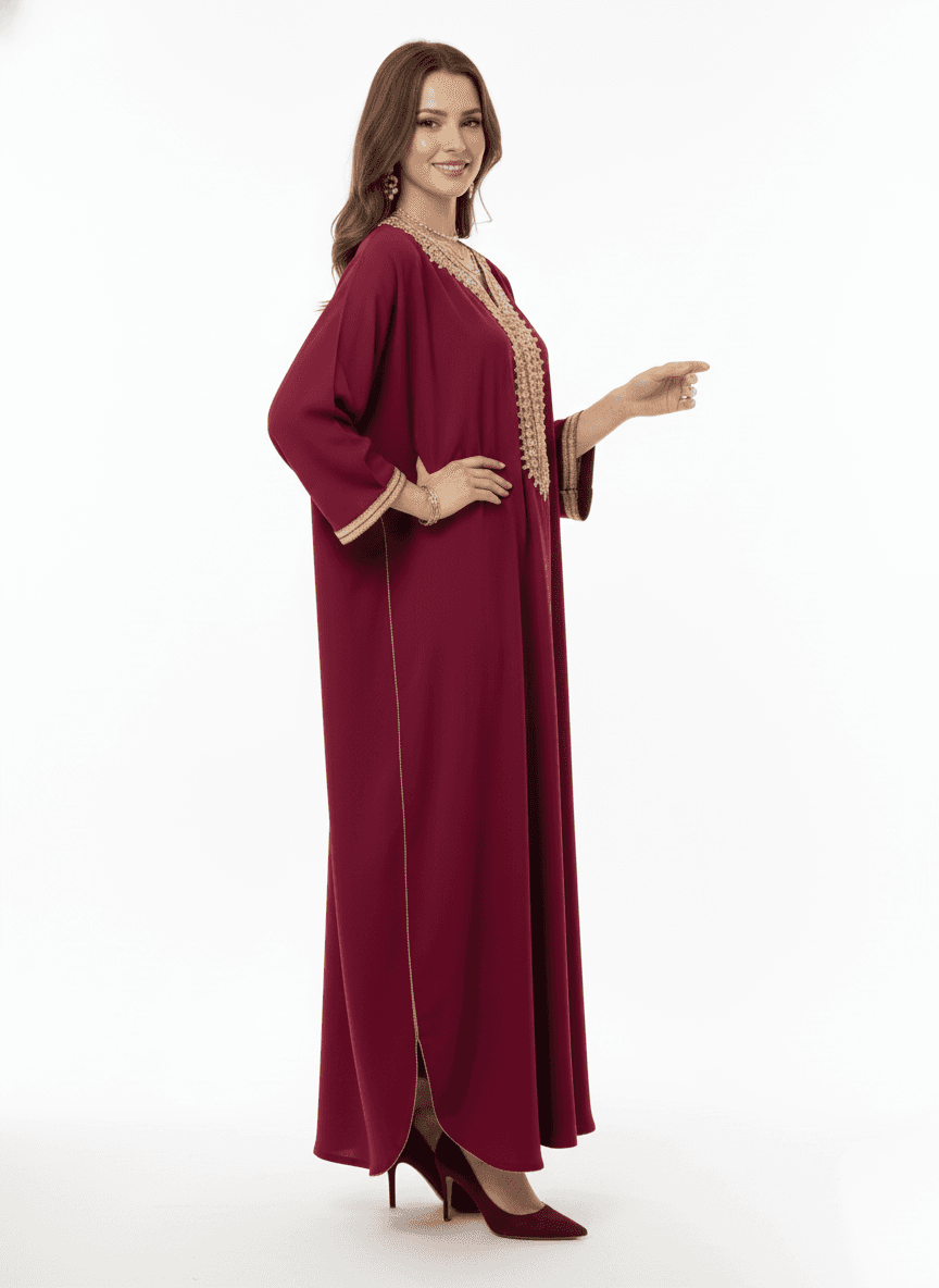 Casual Pants Dark Cherry