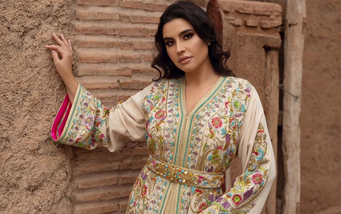 Caftan marocain de luxe